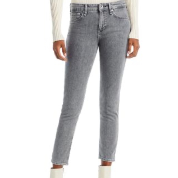 NWT Rag & Bone Cate Mid Rise Ankle Skinny Jeans Colby size 26 - Picture 1 of 9